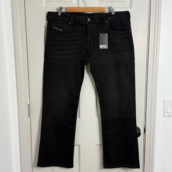 Diesel Other - Diesel Zatiny Bootcut Jeans Mens 36x30 Black Dark Wash Denim Stretch